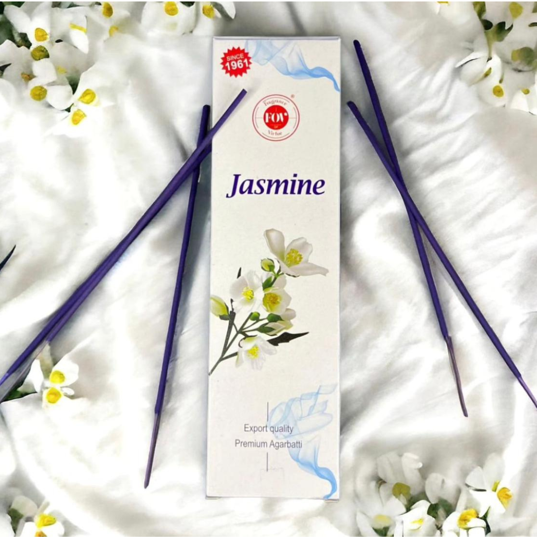 Premium 4 in 1 Incense (Jasmine,Rose,belpara,rajnigandha)