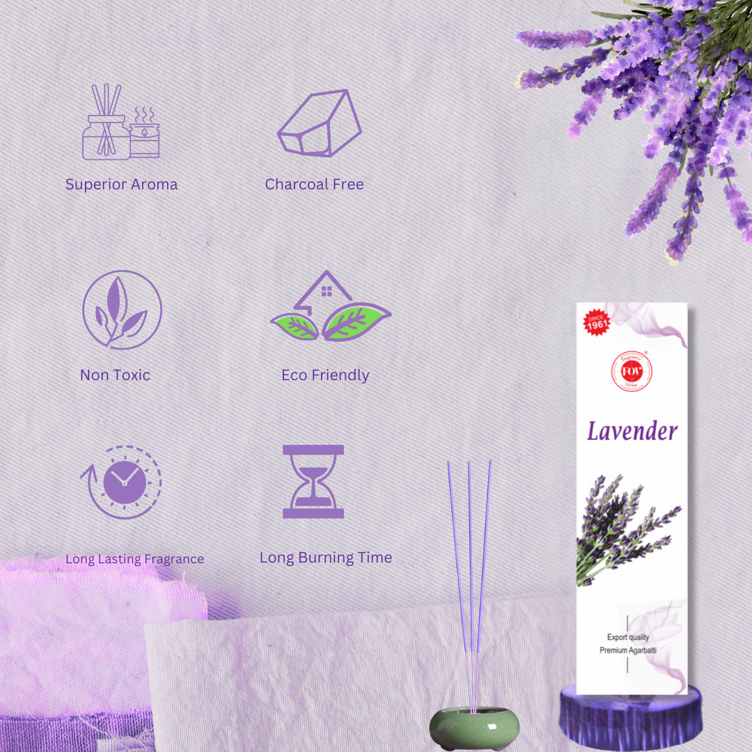 Lavender Incense Sticks
