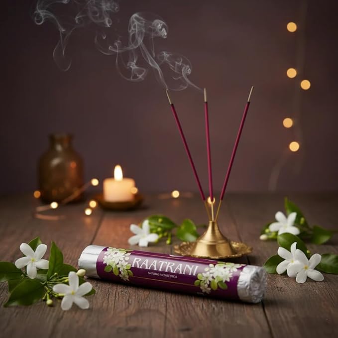 Raatrani Incense Stick Rolls Pack of 1