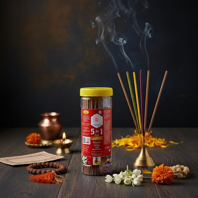 Panch Amrit – 5-in-1 Premium Incense Stick Collection