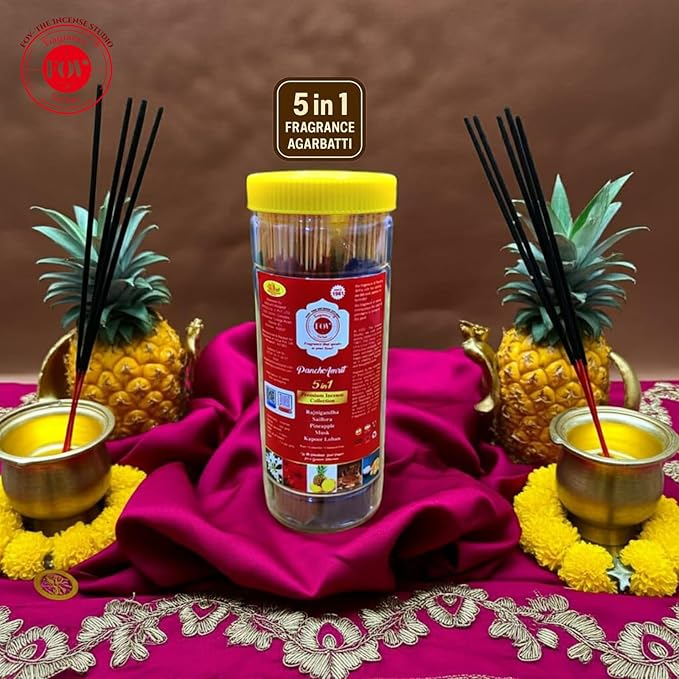 Panch Amrit – 5-in-1 Premium Incense Stick Collection
