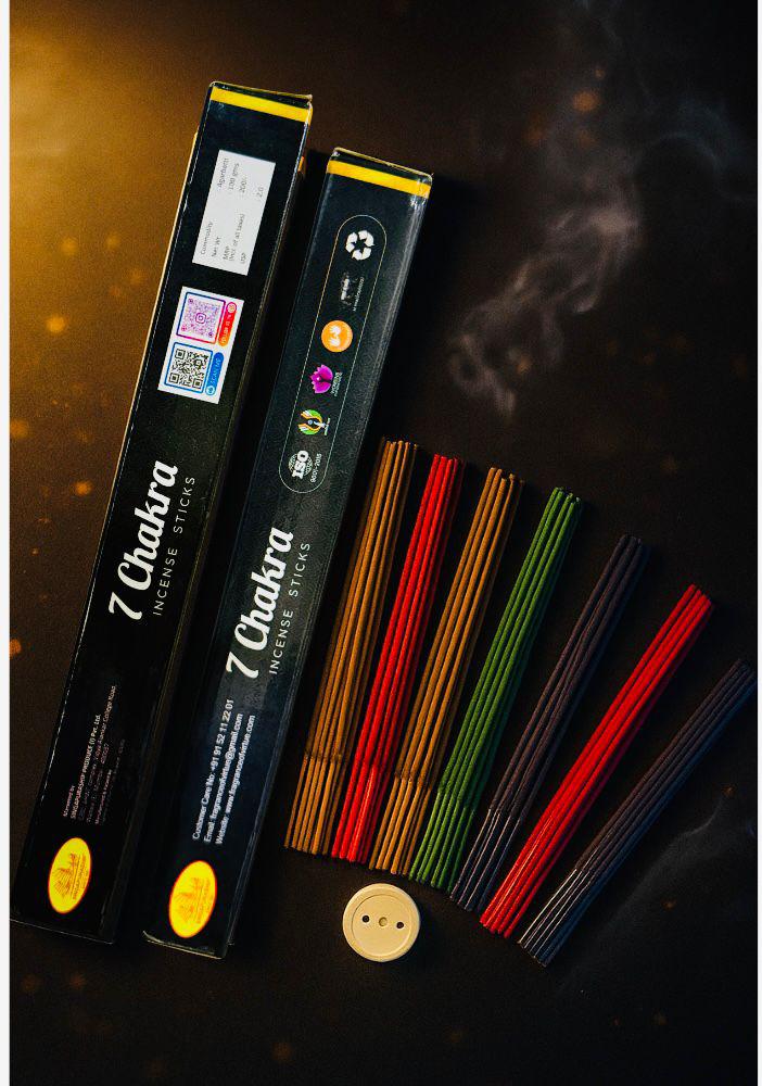 7 Chakra Healing Aromatherapy Sticks