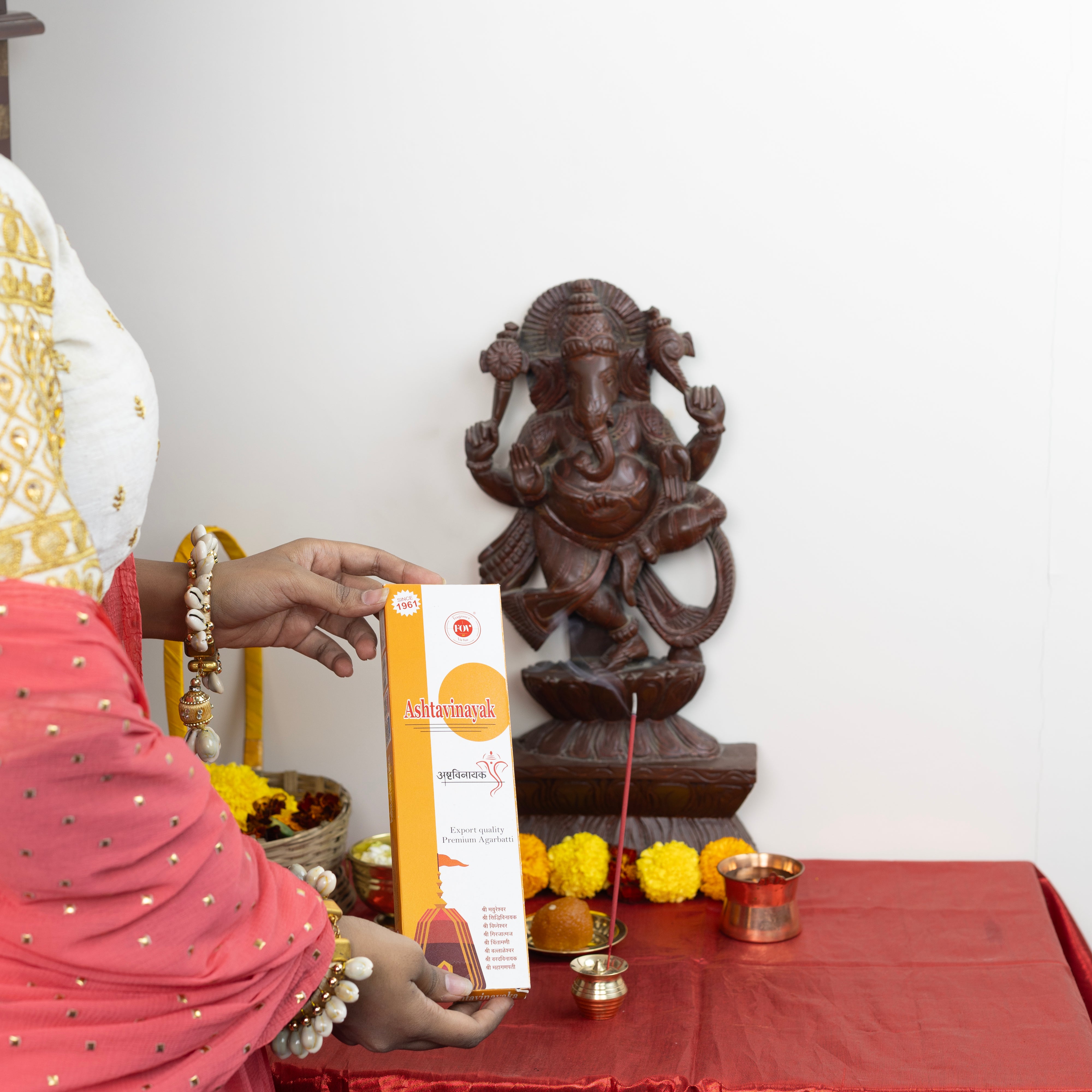 Ashtavinayak | Color Agarbatti/ Incense Sticks