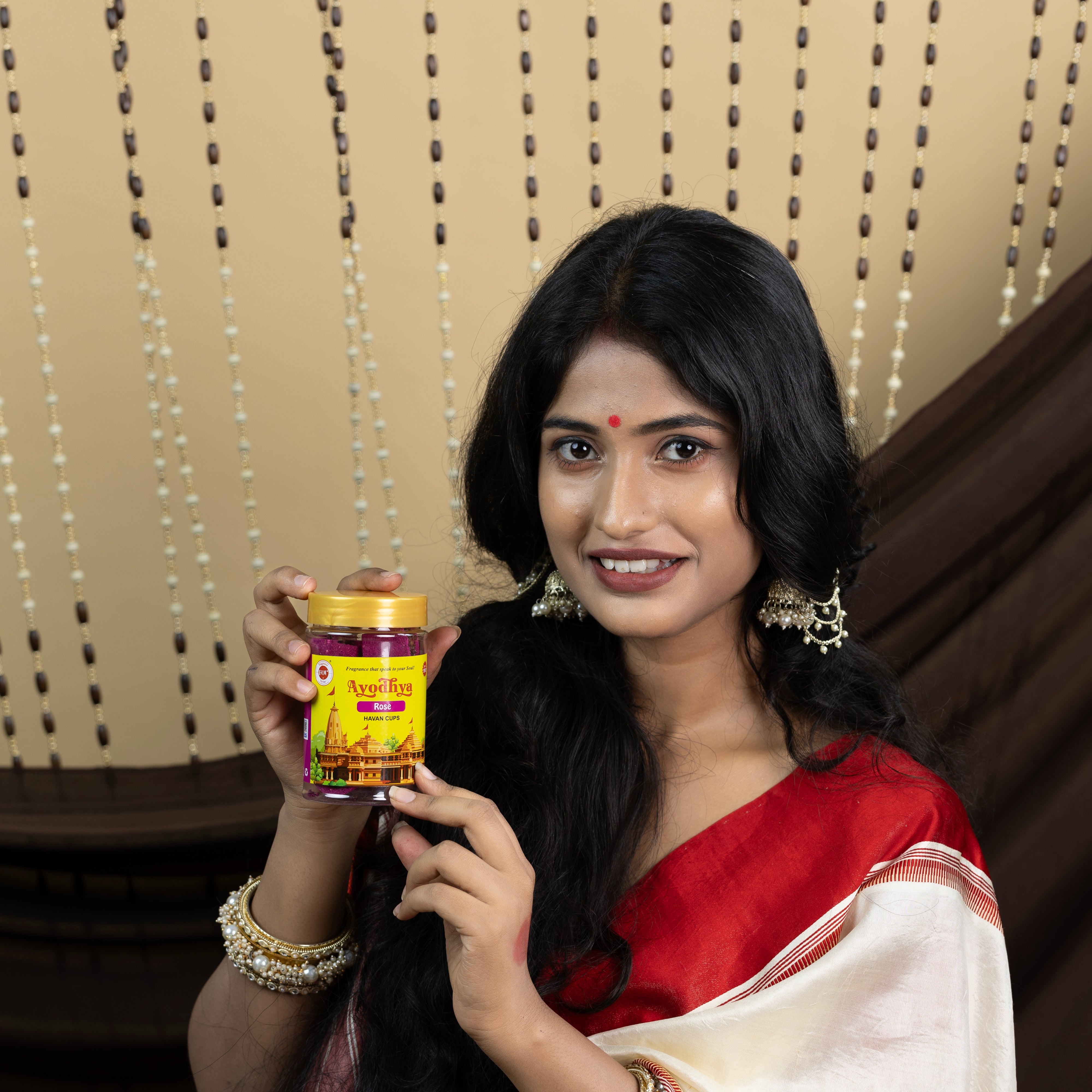 Wellness - Rose Havan Incense Cup