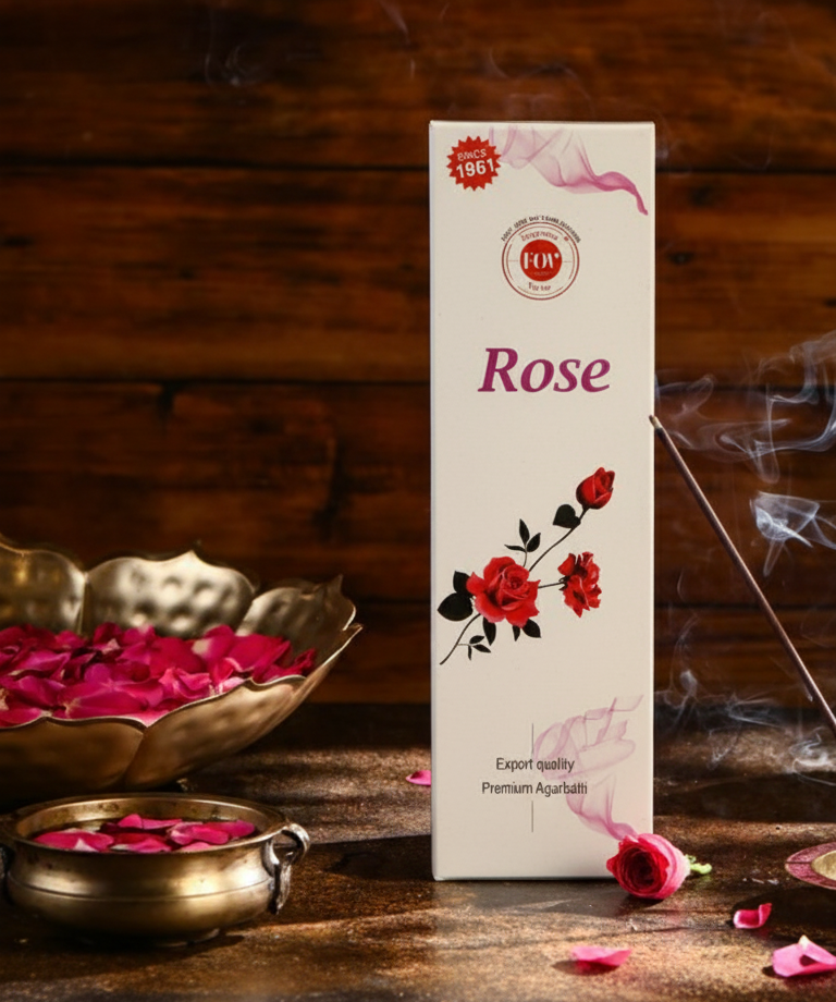 Rose| Color Agarbatti