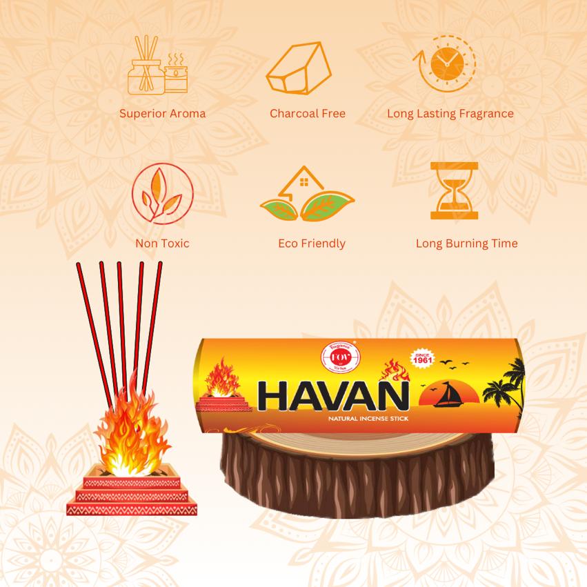 Havan | Color Agarbatti/ Incense sticks