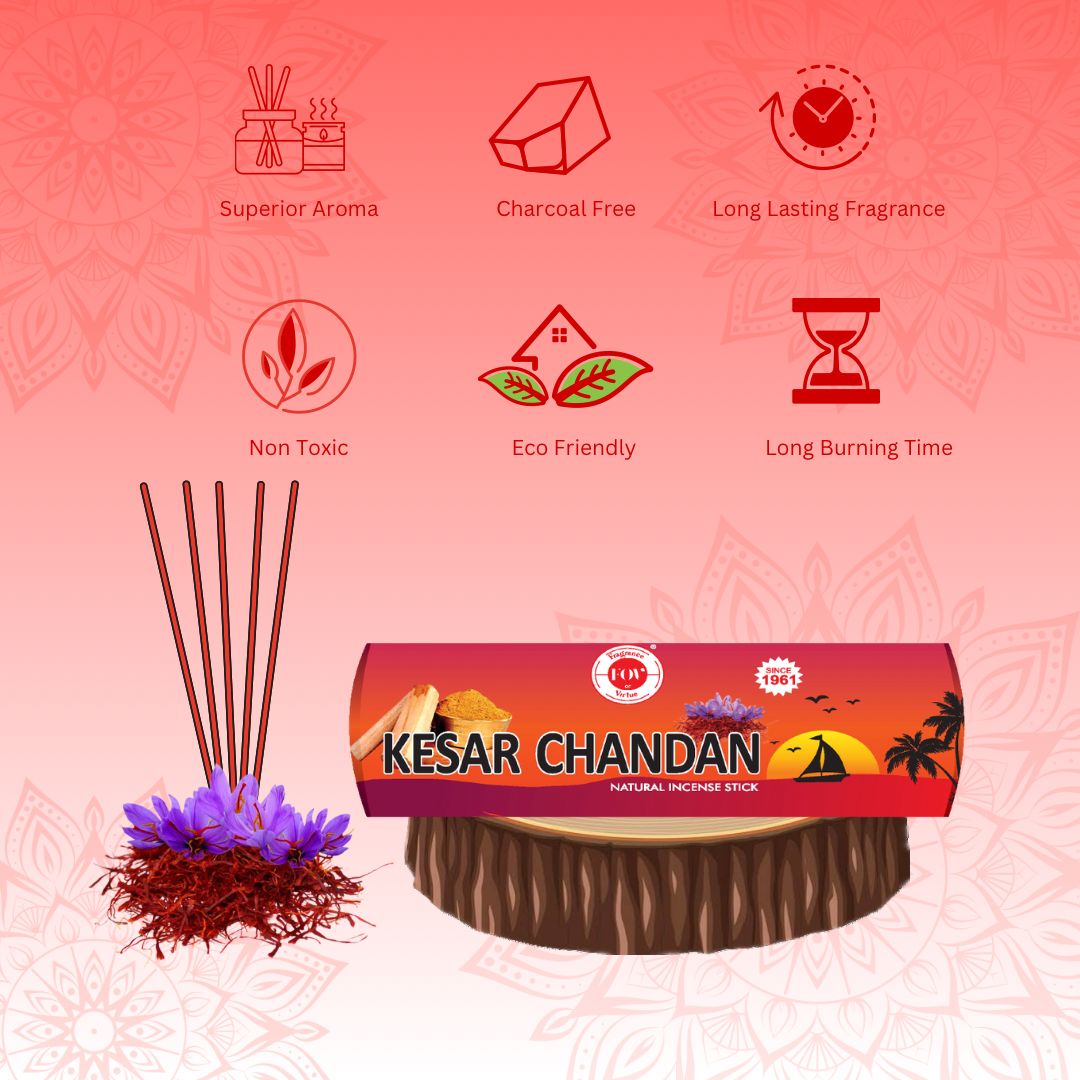 Kesar Chandan | Color Agarbatti
