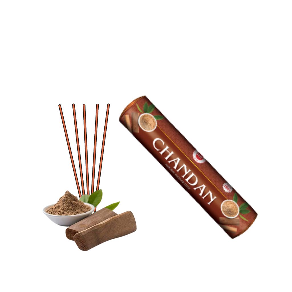 Chandan | Aromatherapy | Color Agarbatti/Incense Sticks