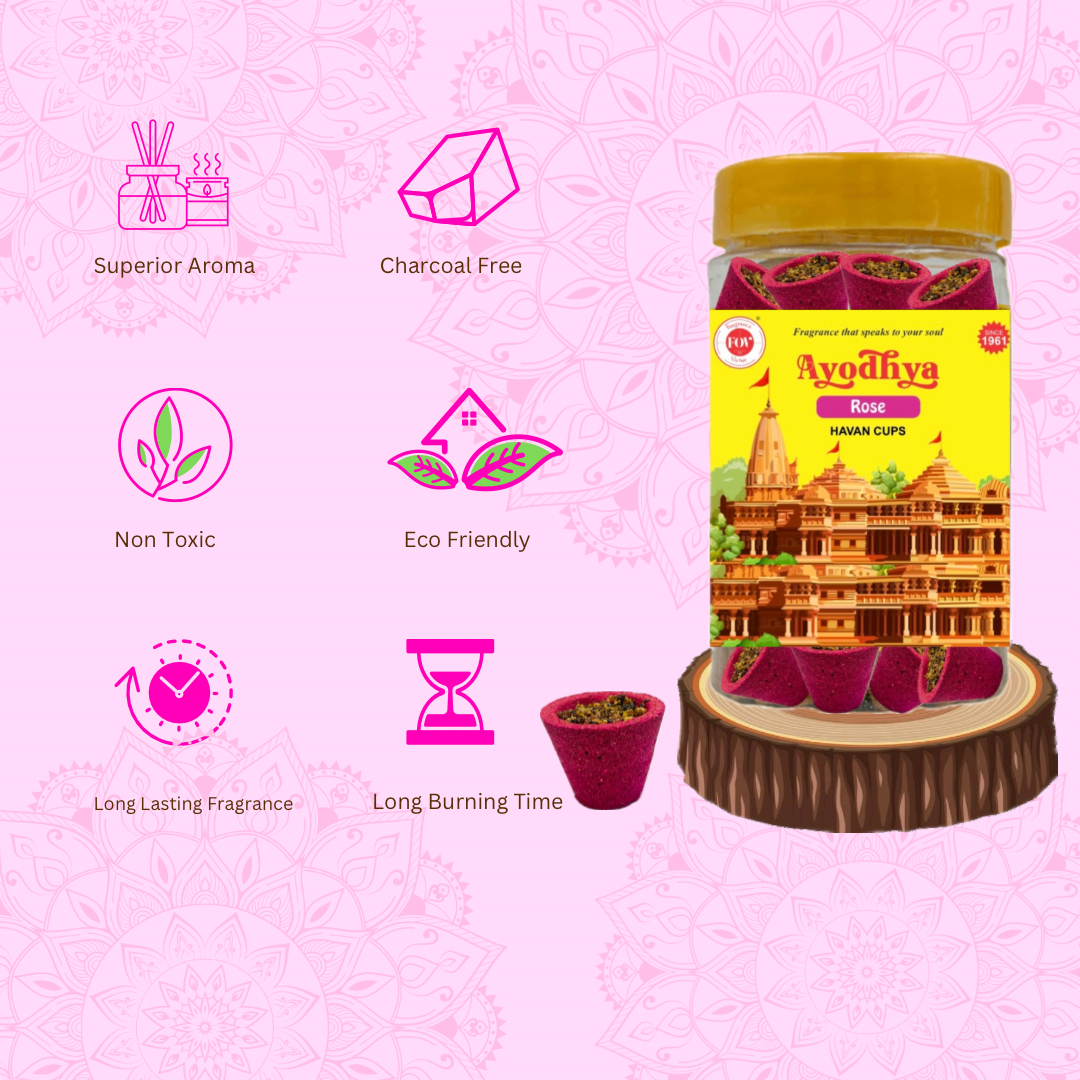 Ayodhya- Dashang and Rose | Havan Cup