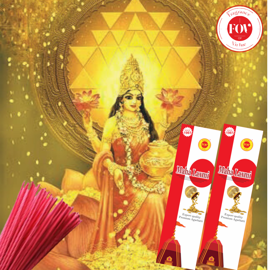 Maha Laxmi | Color Agarbatti/ Incense Sticks
