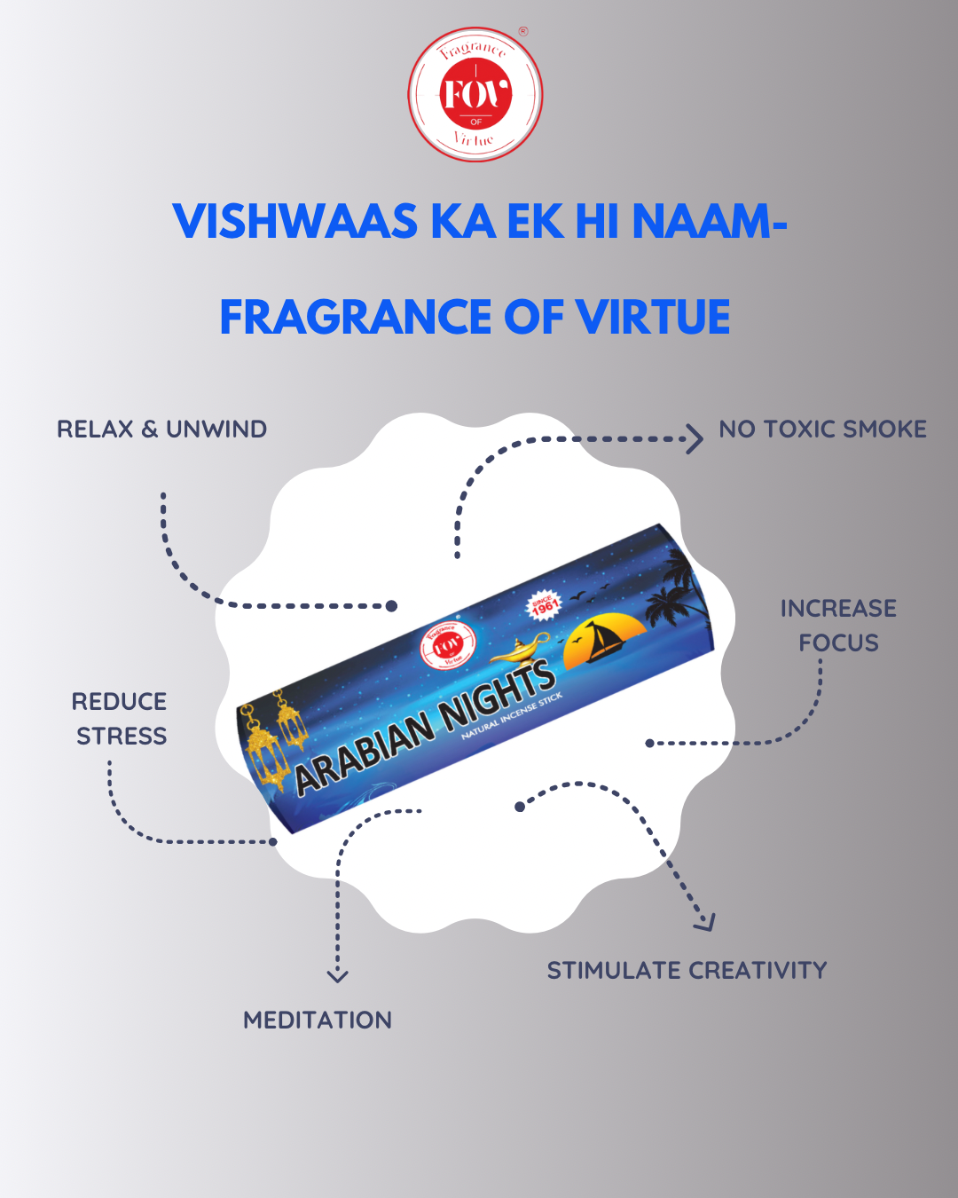 Arabian Night - Mystical Night | Color Agarbatti