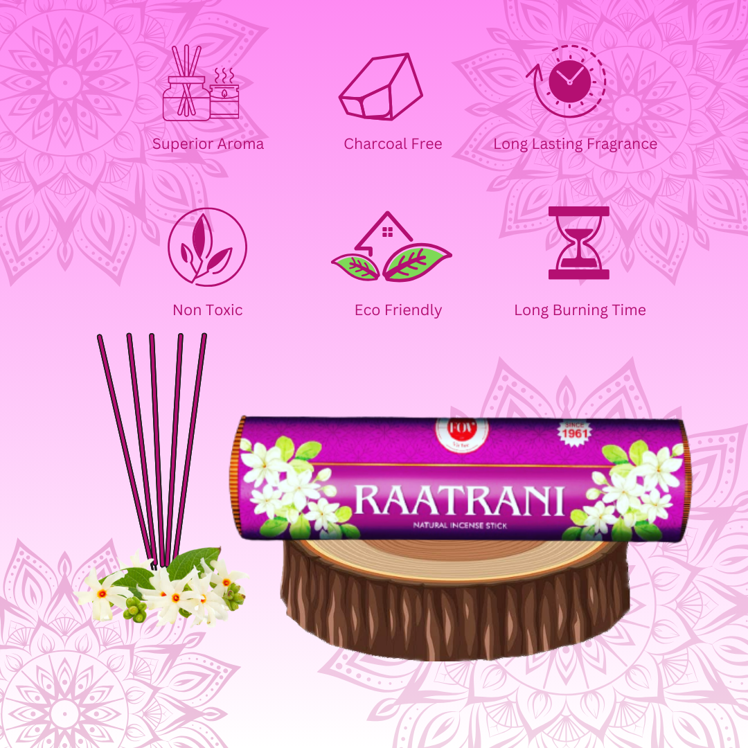 Raatrani | Color Incense Stick