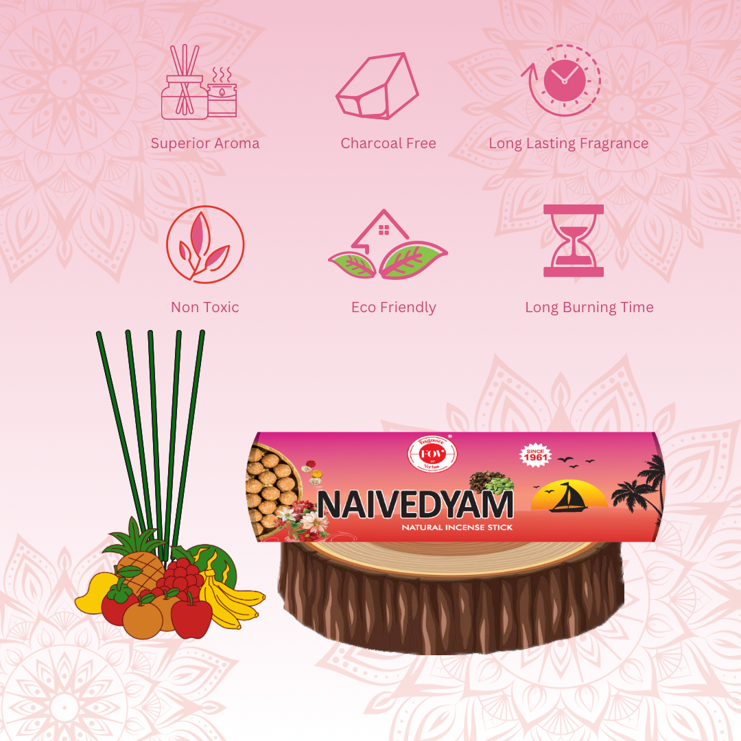 Naivedyam | Color Agarbatti/Incense sticks