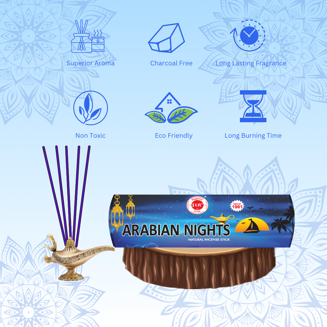 Arabian Night - Mystical Night | Color Agarbatti