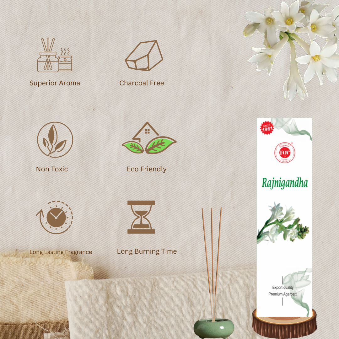 Rajnigandha | Color Premium Agarbatti