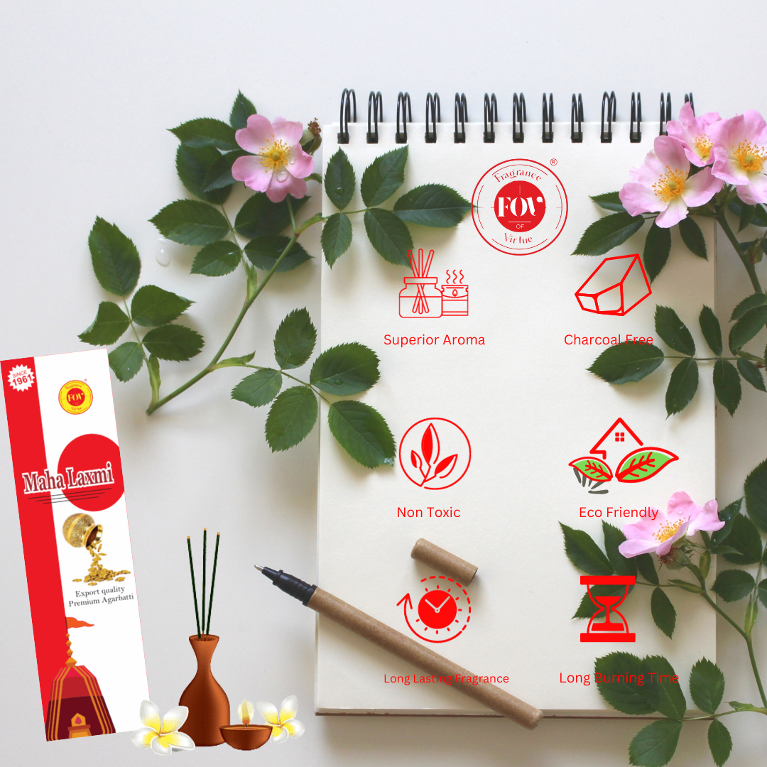 Maha Laxmi | Color Agarbatti/ Incense Sticks