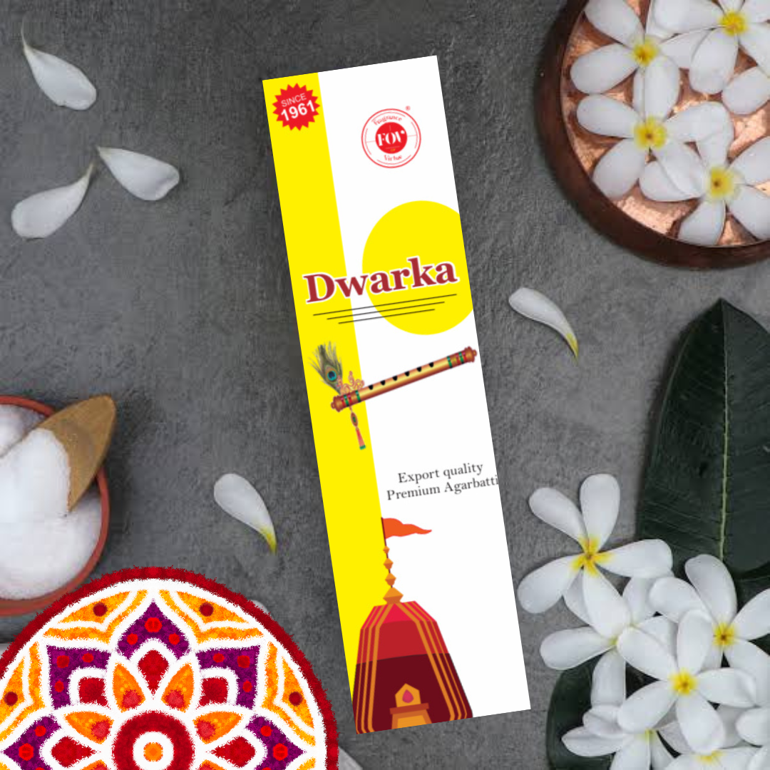 Dwarka | Color Agarbatti/ Incense Sticks