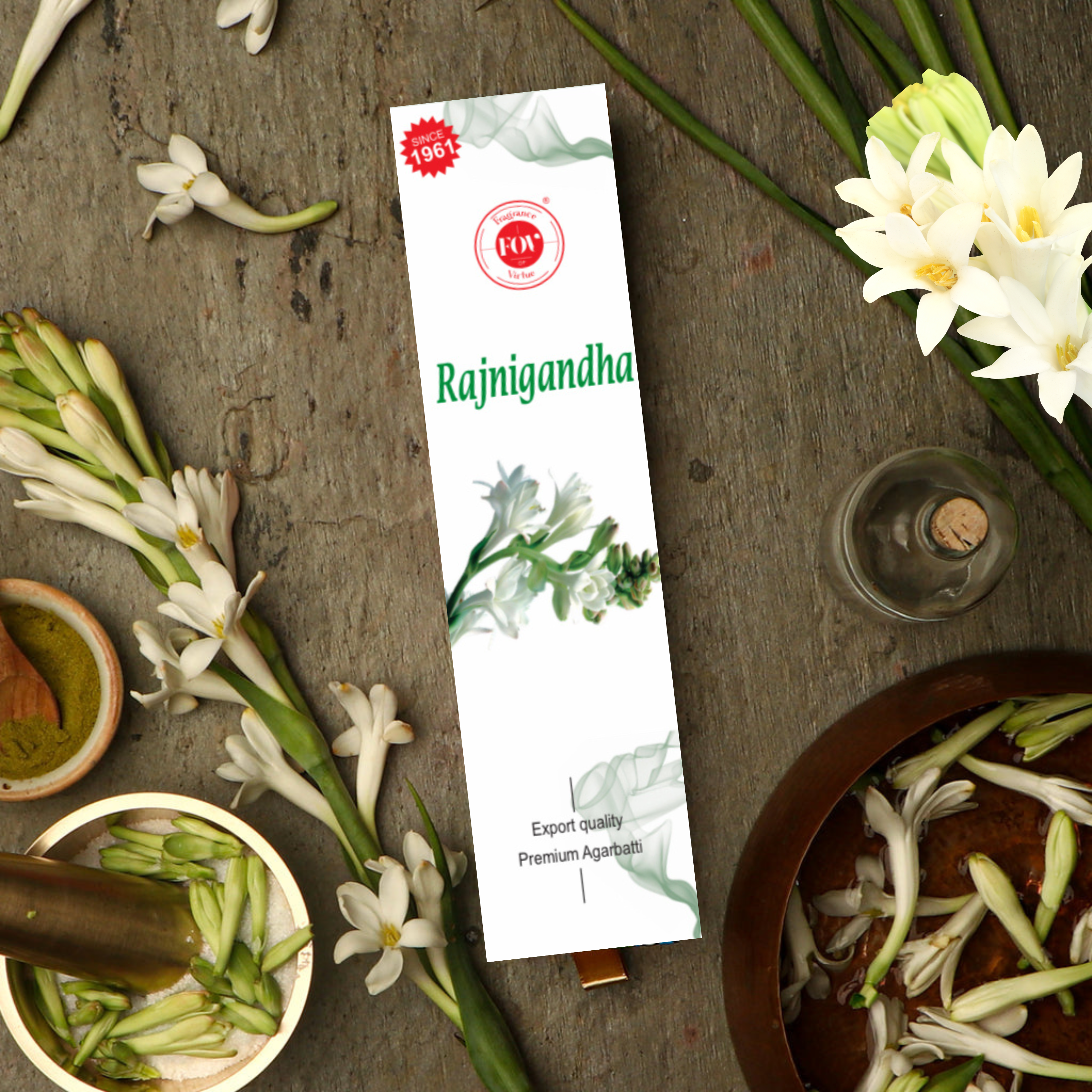 Rajnigandha | Color Premium Agarbatti