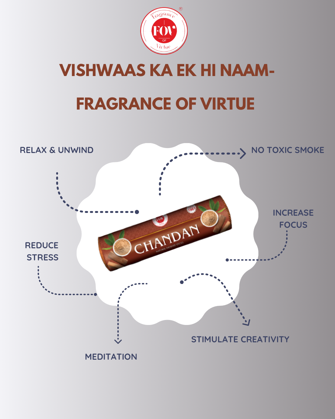 Chandan | Aromatherapy | Color Agarbatti/Incense Sticks