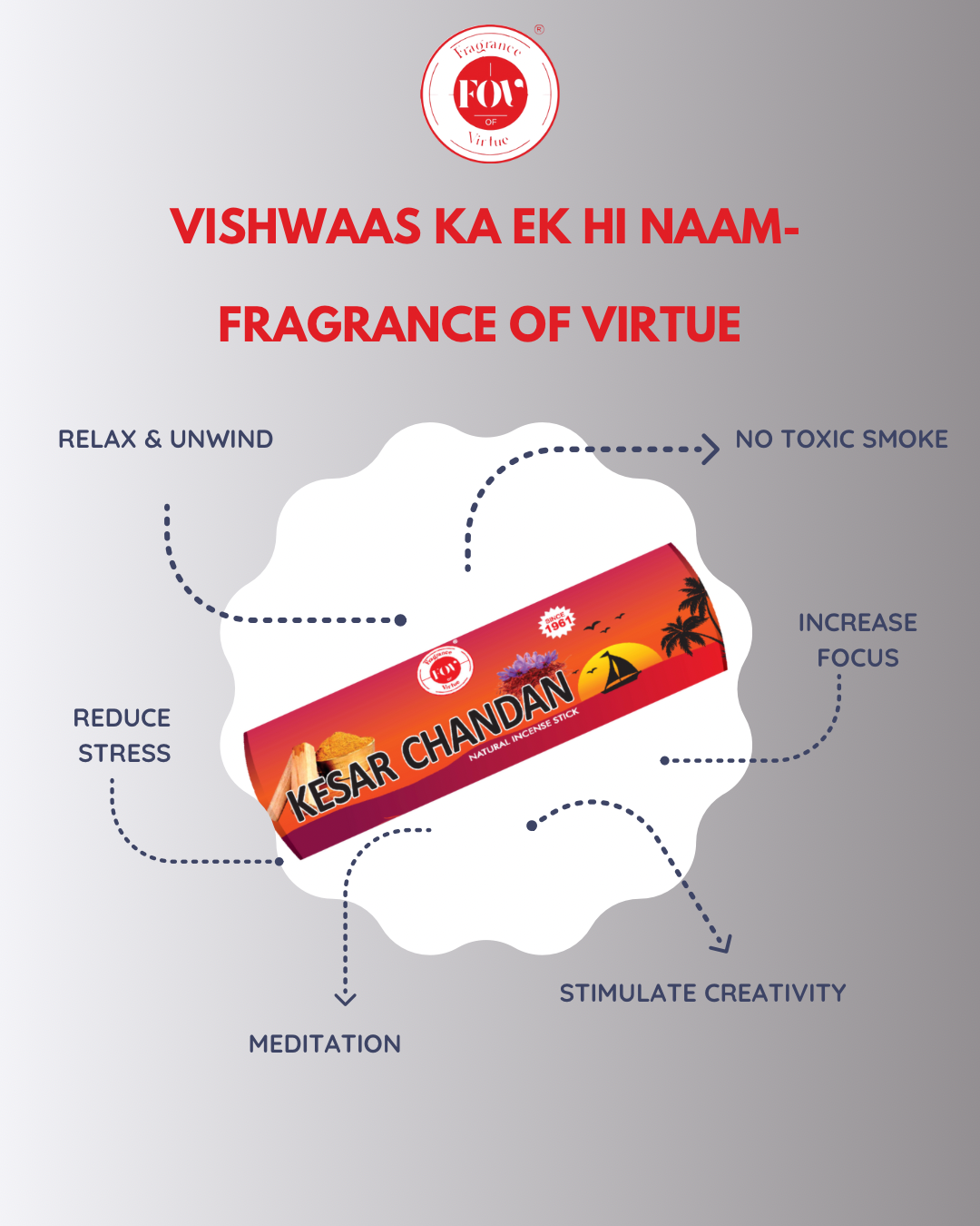 Kesar Chandan | Color Agarbatti