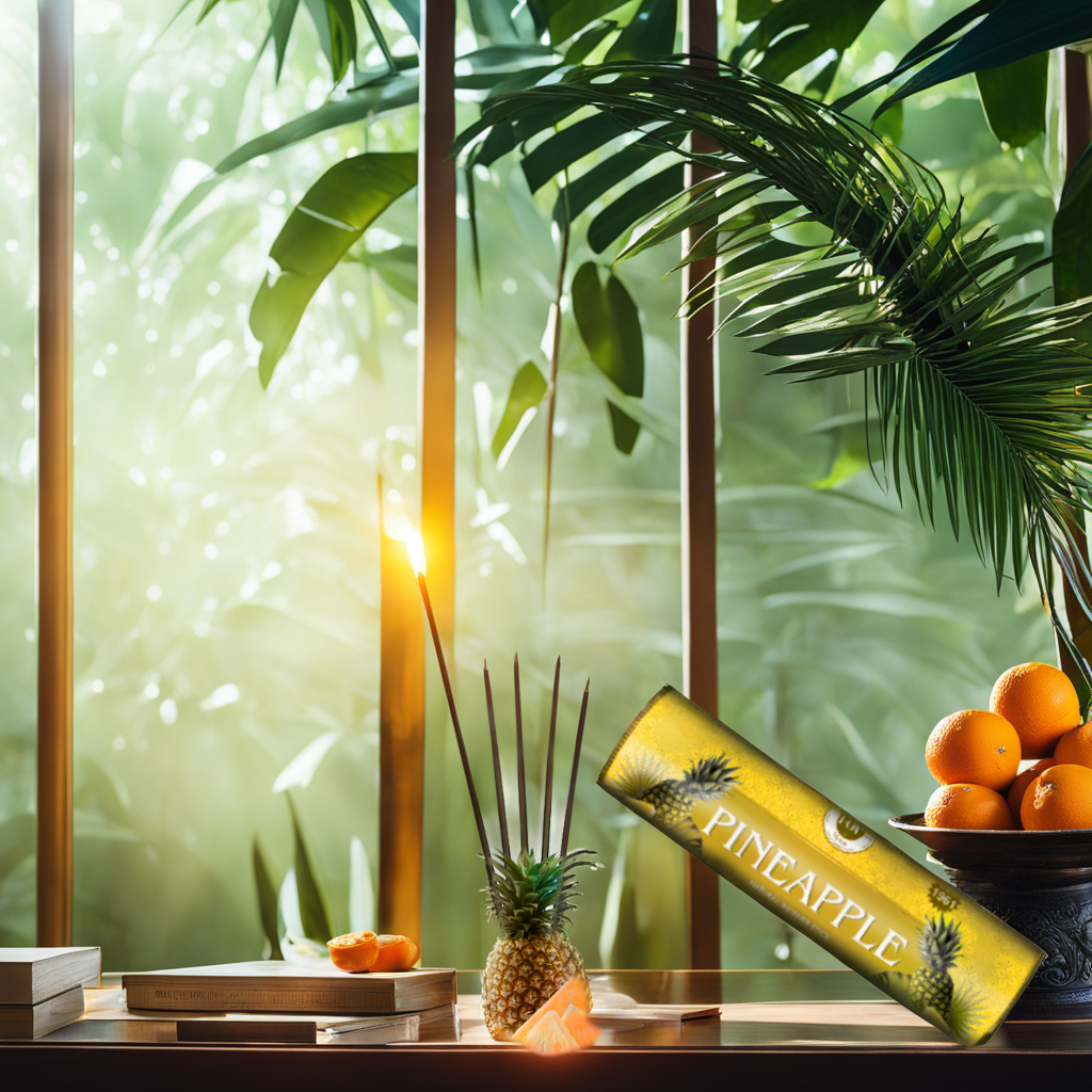 Pineapple | Color Agarbatti/Incense sticks