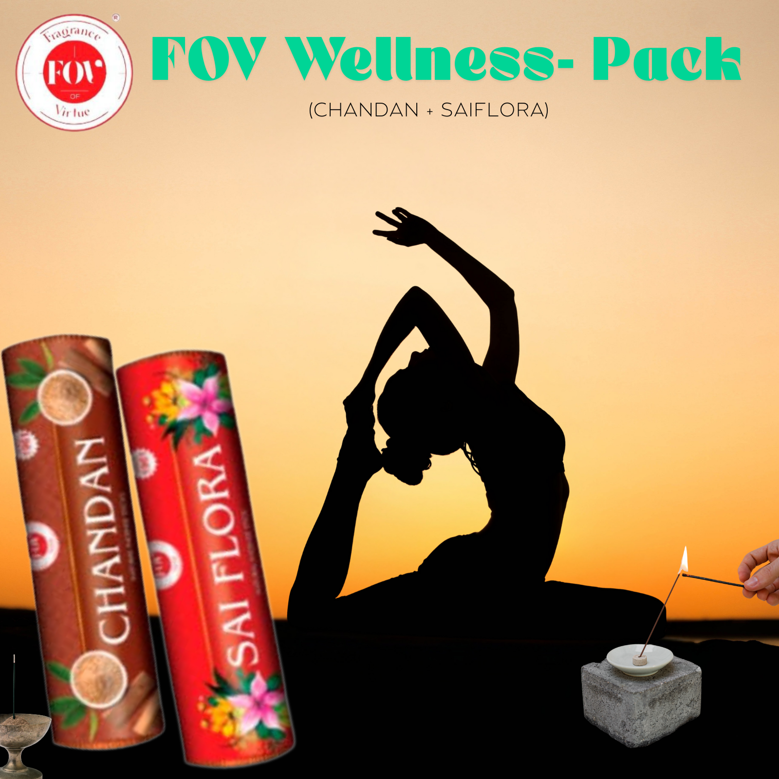 Chandan + Sai Flora | Incense Stick