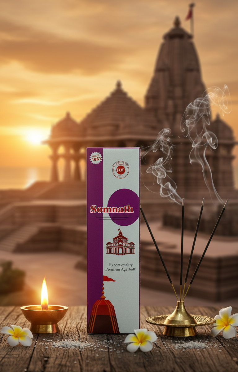 Somnath | Color Agarbatti/ Incense Sticks