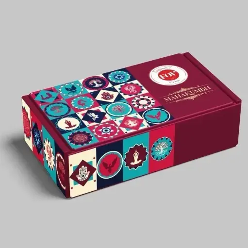 Mahakumbh wine coloured Pooja Box
