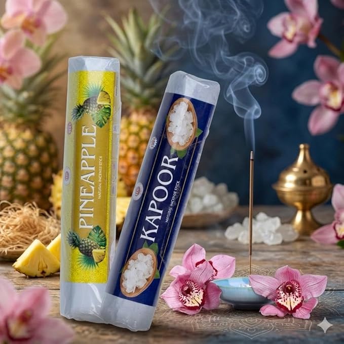 FOV Pineapple & Kapoor Charcoal Free Incense Sticks
