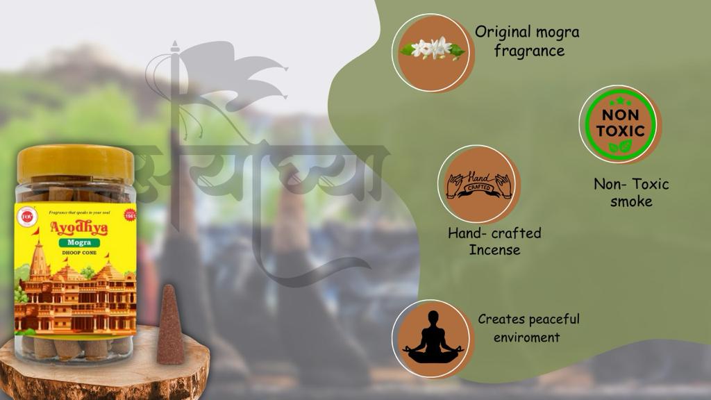 Wellness - Mogra | Dhoop Incense Cone