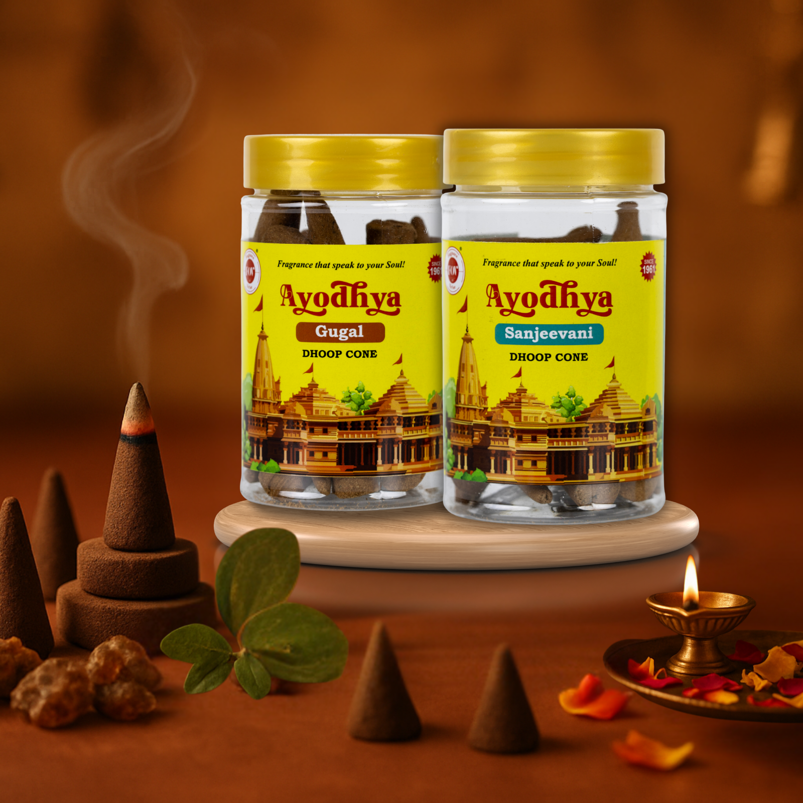 Ayodhya-Gugal and Sanjeevani| Dhoop Cone