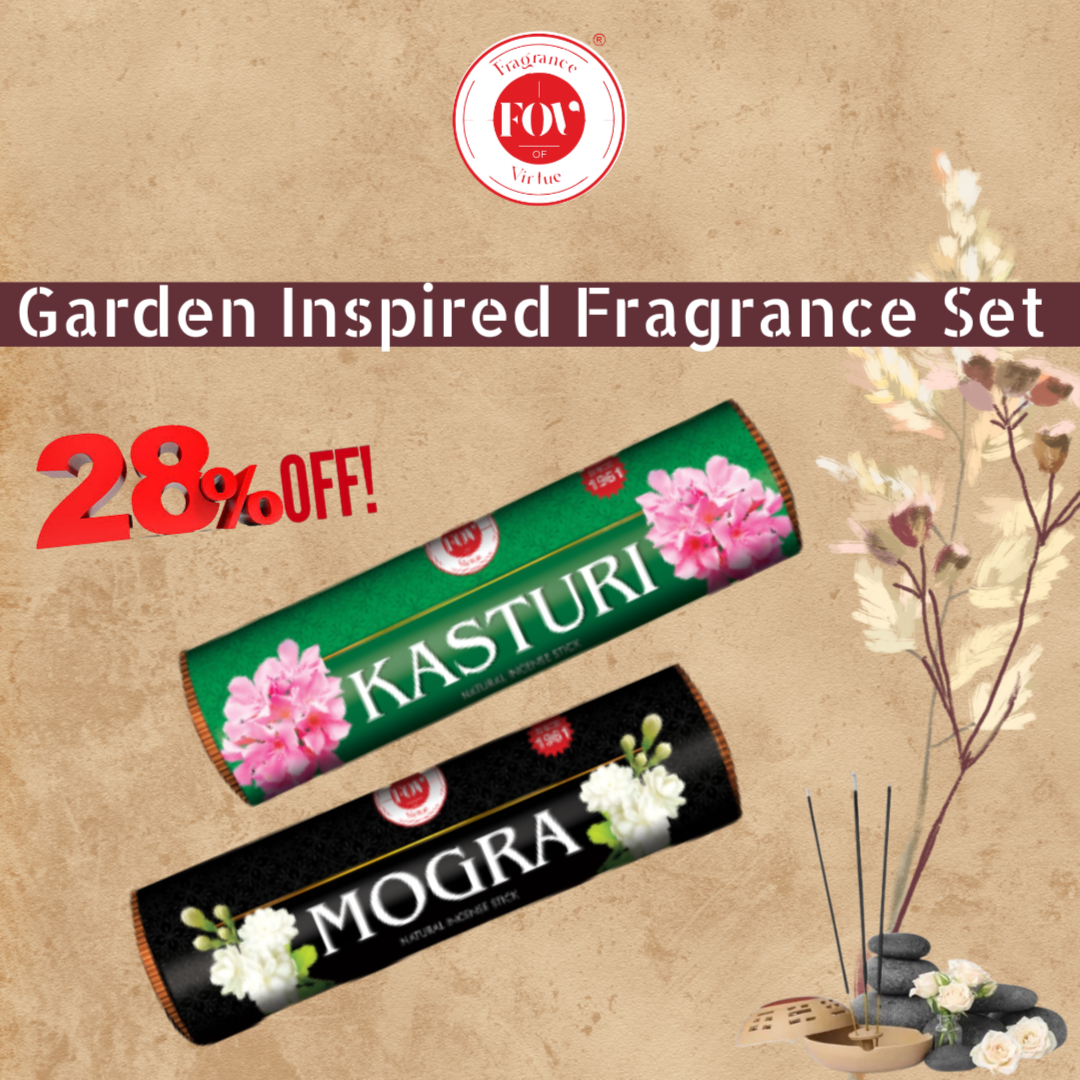 Kasturi & Mogra Incense | Color Agarbatti