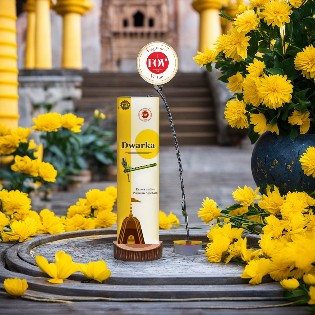 Dwarka |  Color Agarbatti/ Incense Sticks