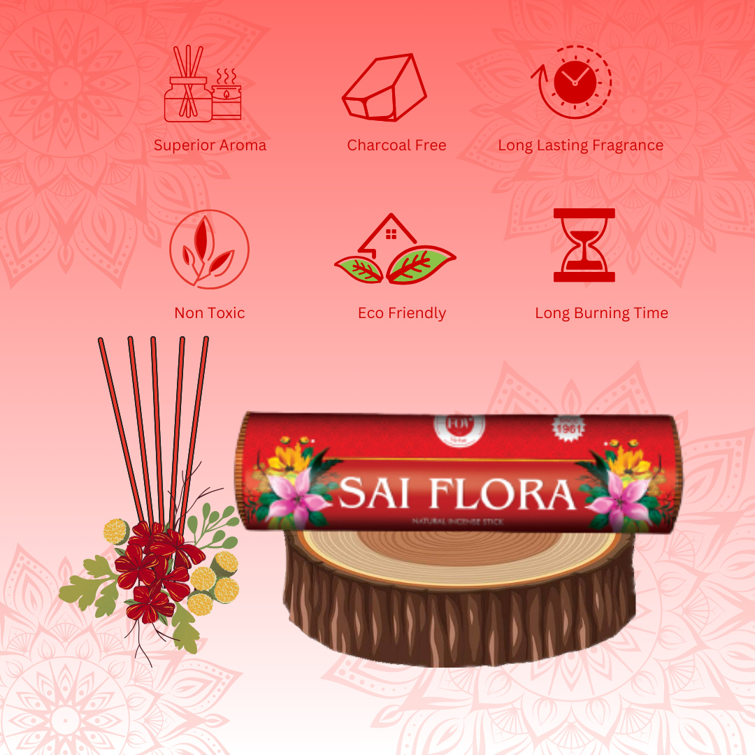 Sai Flora | Color Agarbatti