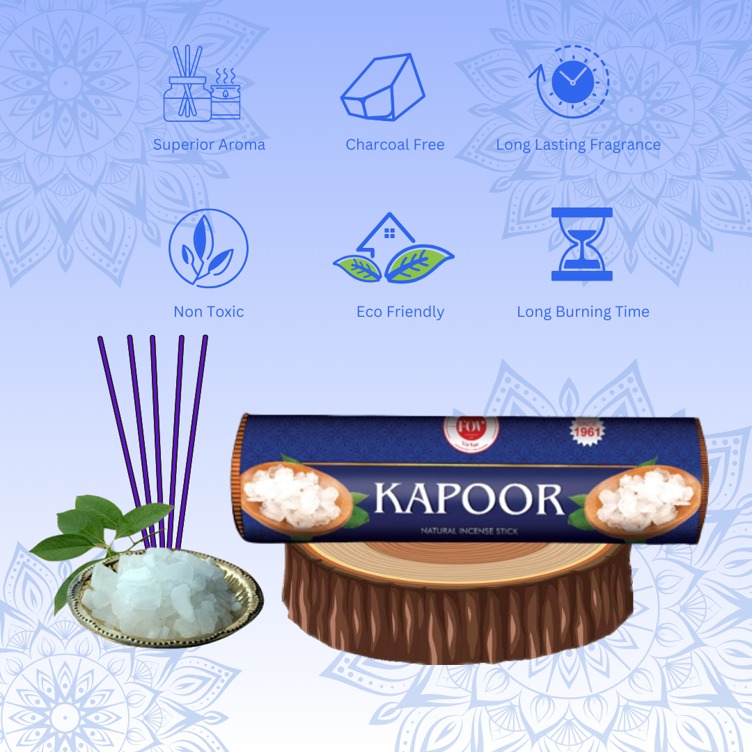Kapoor |  Color Agarbatti/Incense sticks