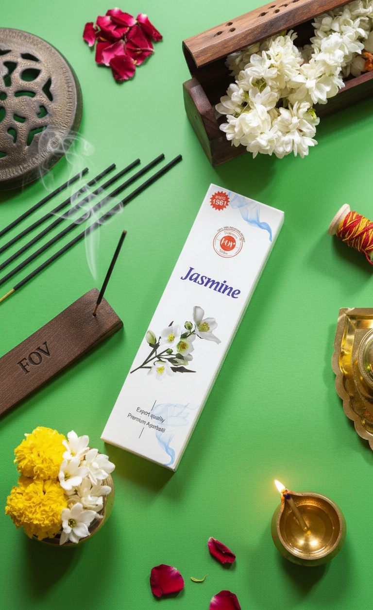Jasmine | Color Premium Agarbathi