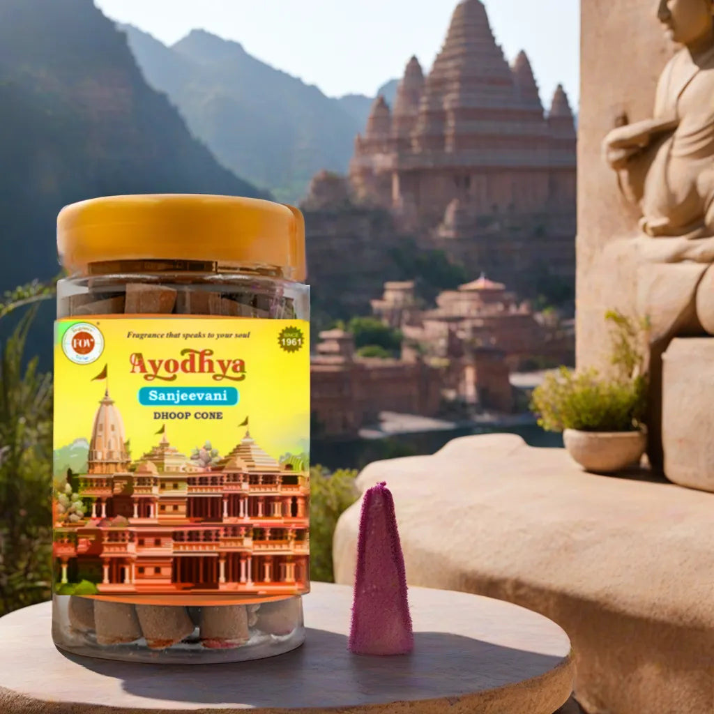 Wellness -Sanjeevani| Dhoop  Incense Cone